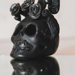 Calavera Clay Sculpture